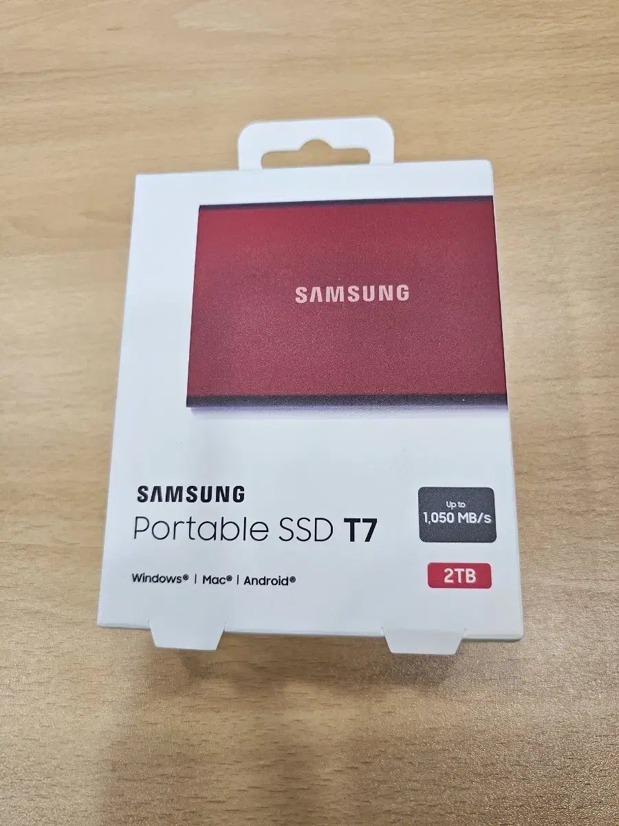 (미개봉 새제품) 삼성 외장 SSD T7 Shield 2TB